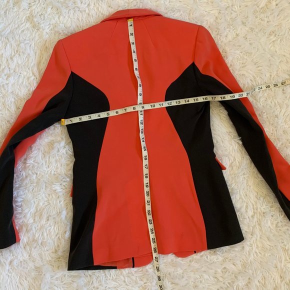 Rag & Bone Coral Color Block Barneys Co-op Blazer - Picture 9 of 9